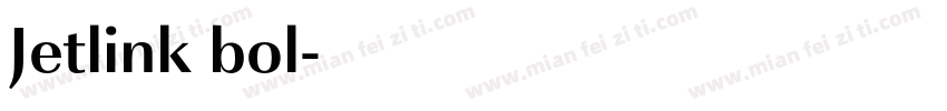 Jetlink bol字体转换